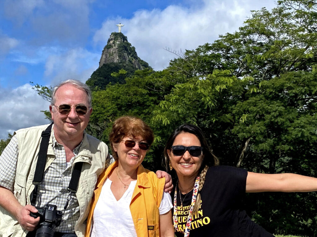 Private tour at Dona Marta viewpoint with Christ the Redeemer in the background